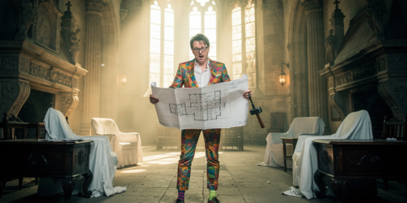 Comedian Alan Carr Acquires Historic Ayton Castle for “Castle Man” Television Project
